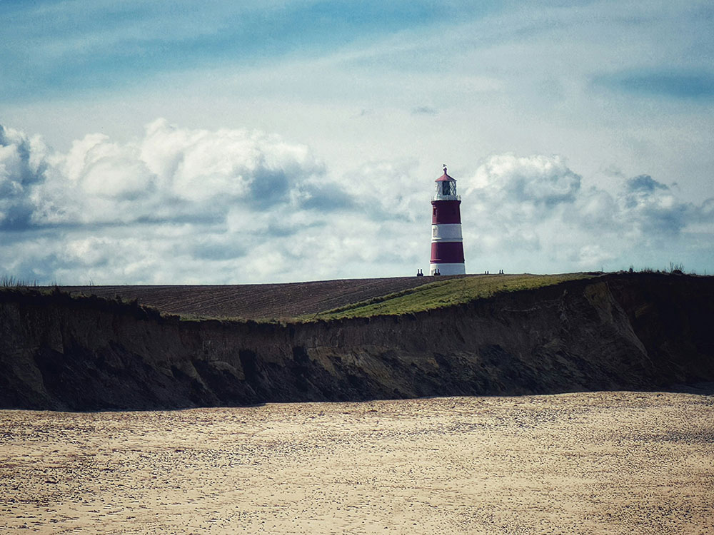 An image of a lighthouse in Norfolk.