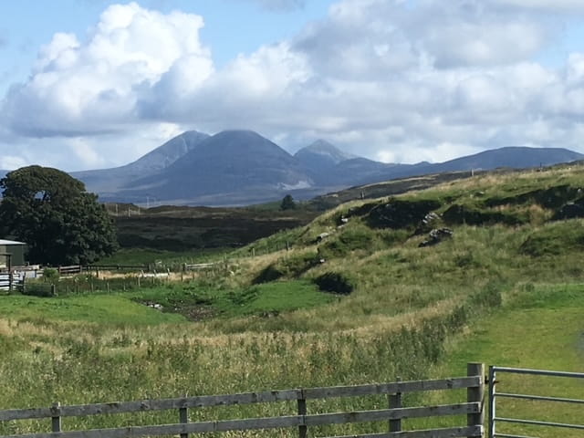 An image of mountains.